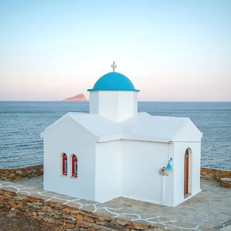 別荘 Kythnos Aegean Bliss - Seaview Getaway *